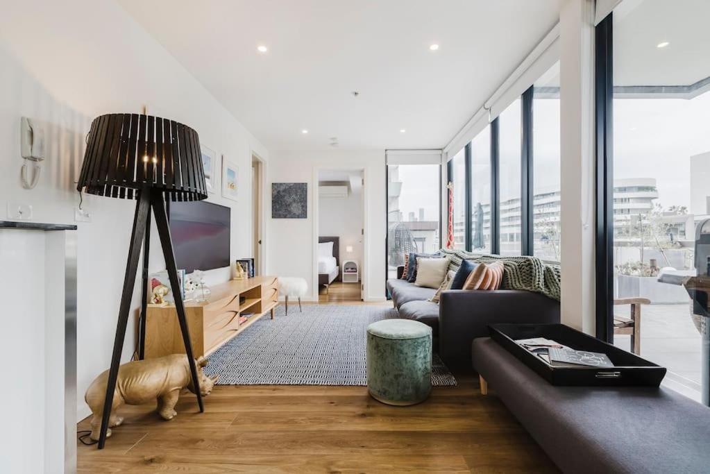 Bay Street Terrace - Spacious Indoor-Outdoor Design Melbourne Bagian luar foto